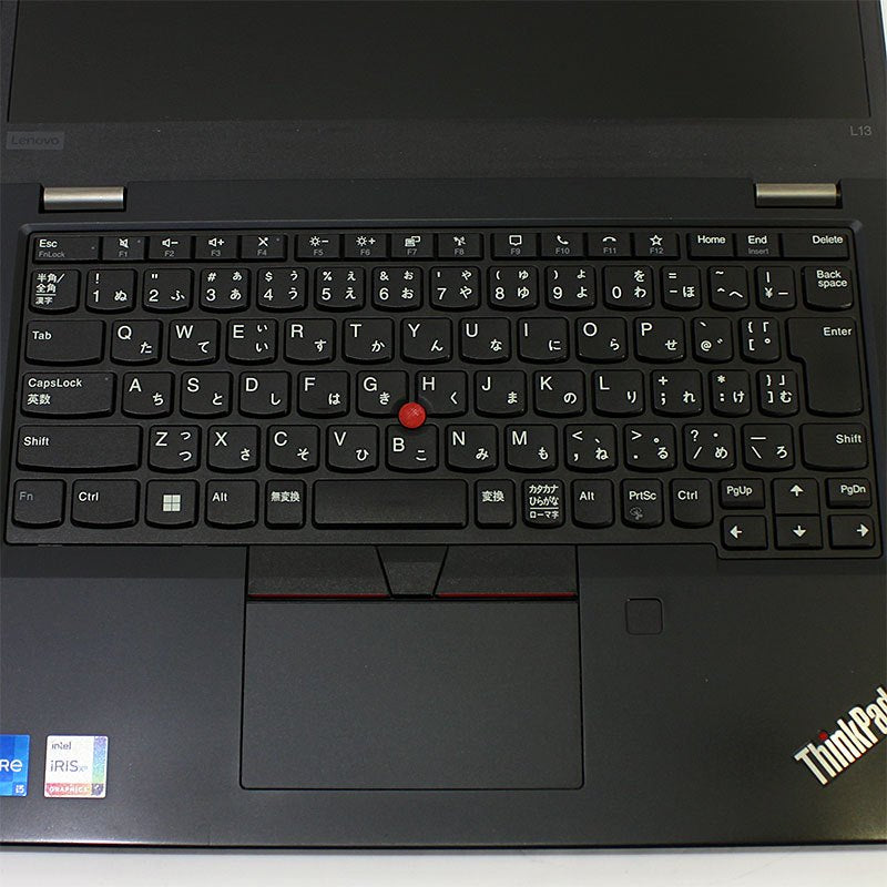 ノートパソコン Lenovo 13.3型 フルHD ThinkPad L13 Gen2 20VJ-S6NU00 Core i5-1135G7 メモリ8GB SSD256GB 無線LAN Webカメラ Windows11 Pro 良品中古 PC 2020年モデル-thumbmail-3
